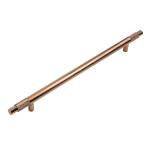 Lapo Rose Gold Brass Round Door Handles For Main Door 18 inch