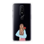Emble Designer Clear Tranperant Silicone Case For OnePlus 6-Design A3 ( TPU | Soft , OnePlus 6| Multicolor )