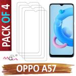 aadia SCREEN GUARD PROTECTOR FOR OPPO A57 (4 PC. PACK)