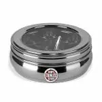 PIQUANT KITCHENWARE Stainless Steel Masala (Spice) Box/Dabba/Organiser with 7 Containers