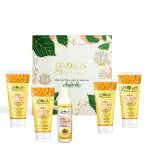 Globus Naturals Tan Vanish & Glow Goals Box set of 5, Box includes - De-Tan Face Wash 100 gm, Face Scrub 100 gm, Face Cream 100 gm, Face Pack 100 gm, & Sunscreen Lotion 100 ml