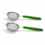 Kitchen Expert - Stainless Steel Tea Strainer | Set of 2 | Chai/Coffee/Juice Chalni | Kitchen Essential Tool