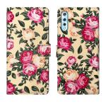 HANIRY FLIP COVER FOR VIVO S1 flip cover | Vivo 1907 flip cover | Cream Rose