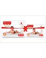 Fisher Price baby White Non Woven Polypropylene Diapers