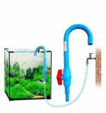 Vayinato Blue Aquarium Fish Tank Blue Water Filling J Pipe Easy To Hold The On Tank.