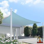 HIPPO PE 95% Sun Blockage Rectangle Shade Sail Sun & UV Protection Country-Blue