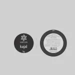 Natuur Black kajal - Naturally made, cools eyes and improves vision I Prepared with almond oil and sandalwood powder I Cools the eyes and improves vision with regular use I Natural I Ayurvedic formulation I Artificial fragrances and preservatives free