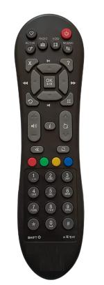 HDF Remote Controller for HDF DTH(HDF-VDCN-125-BLK)