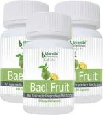 Bhumija Lifesciences Vitamin Supplements Bael Fruit Capsules 180 No Pack of 3
