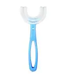 Adore Pro Kids U Shaped Toothbrush Super Soft Bristles 6-12 Years - Blue