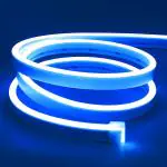 Xergy LED Neon Strip Lights 5Meter IP67 waterproof Neon Rope Light (Blue,12V 2A ,Adapter Included)