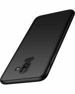 A ACCESSORIES KART Samsung J8 Black Polycarbonate Edge Protection Back Cover