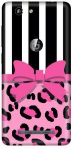 instyler Gionee F103 Pro Matte Vinyl Ribbon Printed Mobile Skin Sticker with Scratch Resistant Lamination