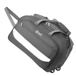 Urban Classic 65 Litres Polyester, Waterproof Strolley Duffle Bag- 2 Wheels - Luggage Bag (Grey)