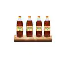 DAABRIVEDA- Banke Bihari Gold Naturals Pure, low saturated fat content, Yellow Mustard Oil, 1 Litre Bottle Pack of 4