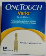 One Touch Verio 50 Strips