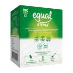 Equal Stevia Natural Sweetener, Sugar Free, 100 Sachet