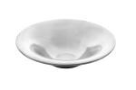 Skyra Silver Stainless Steel Double Wall Shallow Bowl