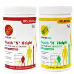 Element One Health N Height A Ayurvedic Herbal Nutrition Vitamin Minerals Protein Supplement Drink Powder For Growth Immunity Brain And Eye Health
