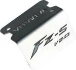 OBEROIS TRADERS Premium Brushed Stainless Steel Front Disc Brake Master Cylinder Guard for Yamaha FZ-S V2.0 Bike Crash Guard (Yamaha) Parts