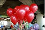 Grand Shop Red Rubber Toy Balloons