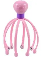 Hair Scalp Massager 1PC Claw Body Massager Octopus Head Scalp Neck Equipment Stress Release Relax Massage Relief Head Care Plastic Massager, Manual, for Neuropathy, Multicolour