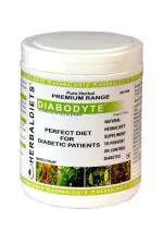Herbal Diets Vanila Flavor Diabodyte Powder Diabetes Care 100 Percent Natural Ayurvedic Herbal Supplement for Control Blood Sugar Levels, 300 g