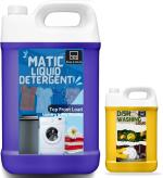 Bliss & Blush Car Wash Liquid 5L And car Shiner 5LWith High Foaming And Extra Shininh Liquid Car Washing Liquid (10000 ml)