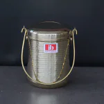 Indian Bartan brass milkpot \ dolu \ milk can 2L