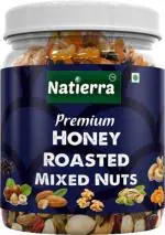 Natierra Honey Roasted Mixed Nuts | Mixed Dry Fruits | Almonds, Cashews, Apricots, Walnuts, Pistachios (200 g)