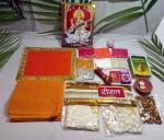 BHAKTI 2 SHAKTI MAKING WORSHIP SPECIAL - Basant Panchmi Poojan Kit | Saraswati Pooja Samagri | Goddess Saraswati Poojan Kit | Vasant Panchmi |Contains 20+ Worship Stuffs