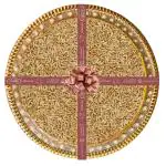 Sindhi Dry Fruits Gift Pack Containing Pine Nuts, Chilgoza Giri in a Fancy Decorative Tray, 1 Kg Net Material, Weight of Tray Not Included, Ideal for Gifting, Get Together, Festivals and Achievements