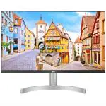 LG Electronics 60 cm/24 inches Full HD IPS 1920 x 1080 Pixels LCD Monitor, Inbuilt Speaker, HDMI x 2, VGA Port, 75 Hz Refresh Rate, AMD Freesync, 3 Side Borderless Slim Design - 24ML600S-W (White)