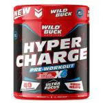 Wild Buck Hyper Charge Pre-X4 Hardcore Pre-Workout, 170 g