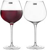 Binzo Transparent Glass Wine Glass, 660 Ml (Pack Of 6)