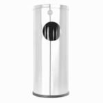 OPR Stainless Steel Ash Dustbin with Lid| Ash Can with Easy Grip for Home, Room, Office, Kitchen & Bathroom (12 x 28-60 Liter)