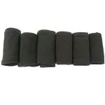 Teeny Weeny Baby Insert Pads Reusable Soft 5 Layers Inserts for Baby Cloth Diaper,High Absorbing Washable Liners (Set of 12)