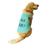 Ruse Aqua, White Cotton Raglan Dog Tee Anti Social Pupper Club Printed Reflective Full Sleeves Dog T-Shirt For Dogs - Xl (Chubby Pugs, Beagle)