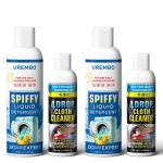 TAZTA SPIFFY LIQUID DETERGENT | CLOTH WASHING LIQUID | (200ML x 2Pcs.)+(100ML x 2Pcs.) | Premium Concentrated Laundry Detergent Liquid | FOR USE ONLY WASHING MACHINE