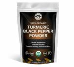 Organic Turmeric Black Pepper Powder (454 gm), Spices & Delicious, Sprinkle on Salad & Sabji