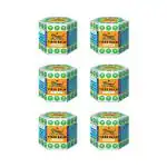 Tiger Balm White Ointment | For Fast Effective Relief From Headache, Stuffy Nose, Nasal Congestion, Flatulence & Itchiness From Insect Bites | Ayurvedic Pain Relief Balm | 21ml | Pack of 6