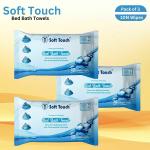 BEA DIVA Convenient Chlorhexidine Bed Bath Wet Wipes | 32x32 CM | 30pcs | Pack3