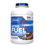 Proteition Elite Nitro Fuel | Whey Protein Complex | Mass Gainer | 24g Protein | Protein Shake with SHAKER (Chocolate, 1.8 kg)