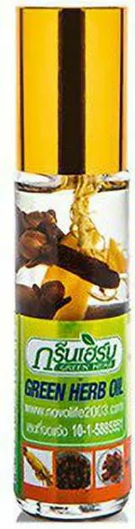 GREEN HERB Ginseng Root Aroma Oil Roll On (Thailand)- 8 ML Liquid  (8 ml) IRA