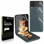 Casecandy (Sets of 4 Screen Protector Guard For Samsung Z Flip 4 | Screen Protector Guard (Full Back + Display + Hinge) For Samsung Z Flip 4 5G - HD/Transparent Guard for Z FLIP 4