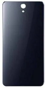 Clickaway Black Adhesive Panel Glass Case Cover For Lenovo Vibe S1