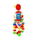 Humaira Jhoomer Musical Merry Go Round Hanging Toy, Key Operated with Soothing Music for Kids
