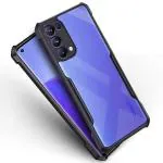 COBERTA Back Cover for Oppo Reno 5 Pro 5G Back Cover Case - Black Transparent