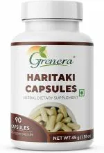 Grenera Haritaki Powder 90 Vegetarian Capsules Made With Seedless Harad Powder