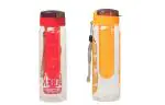 Imago Detox Fruit Infuser Multicolor Round Plastic Water Bottle 750 ml (pack of 2)